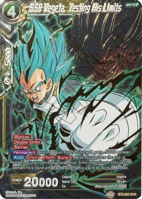 SSB Vegeta, Testing His Limits (SPR)