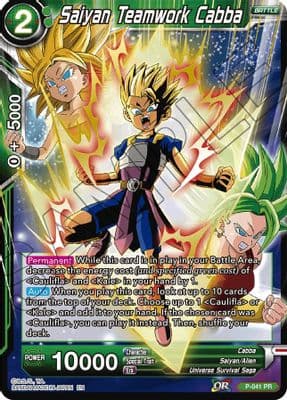 Saiyan Teamwork Cabba (Alternate Art)