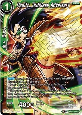 Raditz, Ruthless Adversary