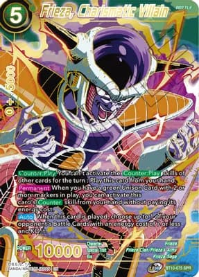 Frieza, Charismatic Villain (SPR)