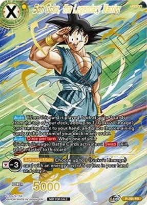 Son Goku, the Legendary Warrior (Gold Stamped)