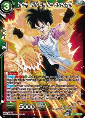 Videl, With All Her Strength