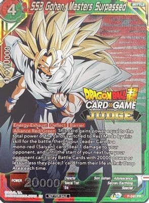 SS3 Gohan, Masters Surpassed