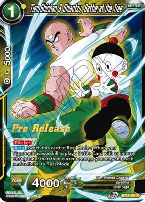 Tien Shinhan & Chiaotzu, Battle at the Tree