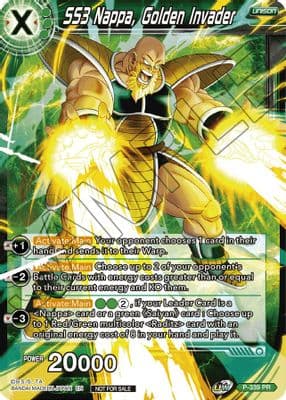 SS3 Nappa, Golden Invader