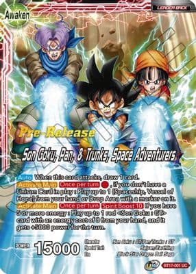 Son Goku // Son Goku, Pan, & Trunks, Space Adventurers