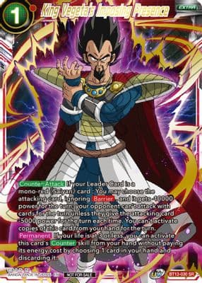 King Vegeta's Imposing Presence (Top 4)