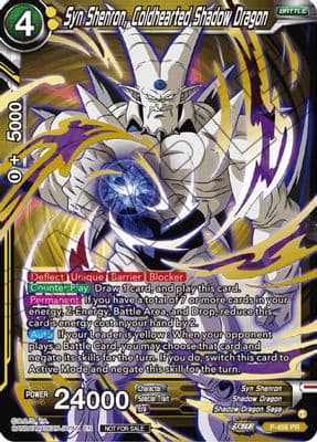 Syn Shenron, Coldhearted Shadow Dragon (Championship Selection Pack 2023 Vol.1) (Gold Stamped with Reflective Shatterfoil)