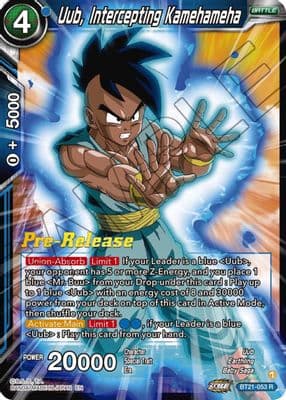 Uub, Intercepting Kamehameha