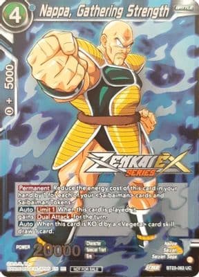 Nappa, Gathering Strength (Event Pack 13)