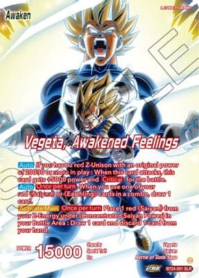 Vegeta // Vegeta, Awakened Feelings (SLR)