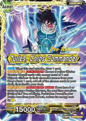 Turles // Turles, Corps Commander