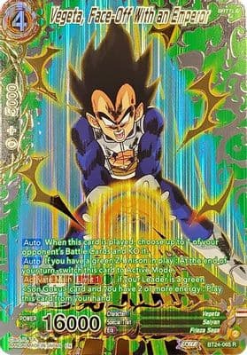 Vegeta, Face-Off With an Emperor (Collector Booster Gold)