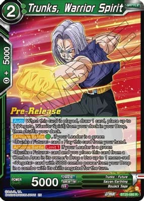 Trunks, Warrior Spirit