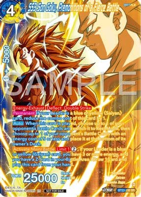 SS3 Son Goku, Premonitions of a Fierce Battle (Premium Alt-Art Card Set 2024 Vol.2)