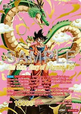 Son Goku // Son Goku, Story of a forming Wish (Alternate Art)
