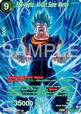 SSB Vegito, All-Out Super Warrior (SPR)