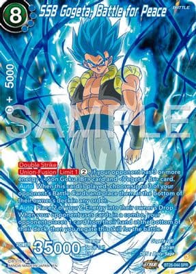 SSB Gogeta, Battle for Peace (SPR)