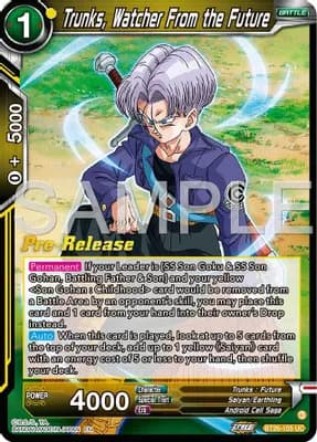 Trunks, Watcher From the Future