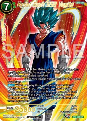 Hyper Rush SSB Vegito (Championship 2024 Finals Pack) (Gold Stamped)