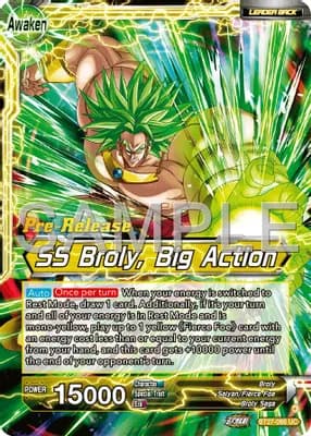 Broly // SS Broly, Big Action