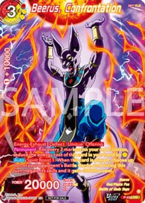 Beerus, confrontation (Alternate Art) (Deluxe Pack 2025 Vol.2)