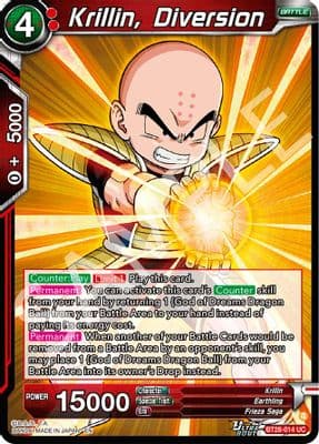 Krillin, Diversion