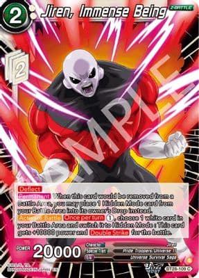 Jiren, Immense Being