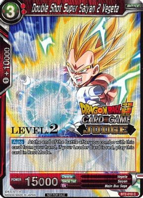 Double Shot Super Saiyan 2 Vegeta (Level 2)