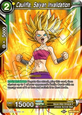 Caulifla, Saiyan Invalidation (Divine Multiverse Draft Tournament)