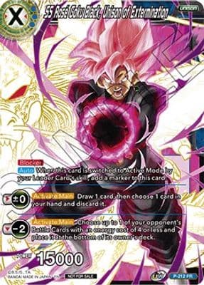 SS Rose Goku Black, Unison of Extermination (Gold Stamped)