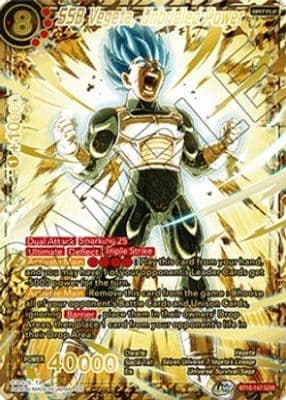 SSB Vegeta, Unbridled Power (God Rare)