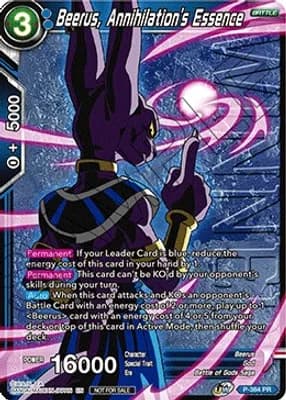 Beerus, Annihilation's Essence (Tournament Pack Vol. 8) (Winner)