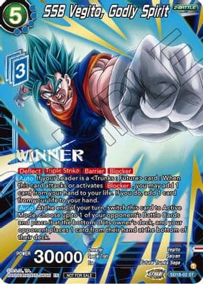 SSB Vegito, Godly Spirit (ZENKAI Celebration Winner-Stamped)