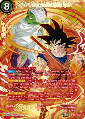 Son Goku & Piccolo, Arch-Rivals Fighting Together (SPR)