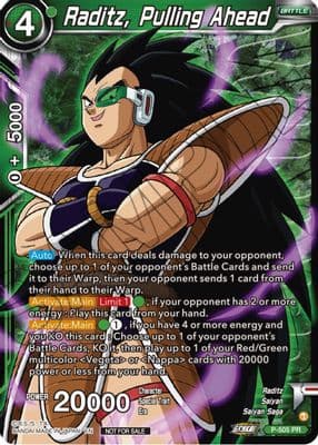 Raditz, Pulling Ahead (Zenkai Series Tournament Pack Vol.4 Winner)