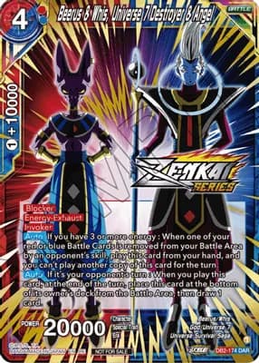 Beerus & Whis, Universe 7 Destroyer & Angel (Event Pack 12)