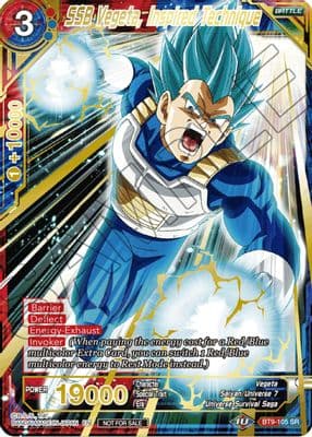 SSB Vegeta, Inspired Technique (Alt. Art Card Set 2023 Vol. 2)