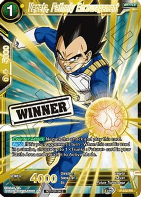 Vegeta, Fatherly Encouragement (Store Championship Winner Card 2023)