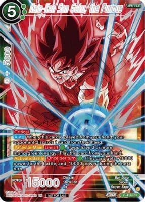 Kaio-Ken Son Goku, the Furious (Championship 2023 Reward Alternate Art Card Set) (Holo)