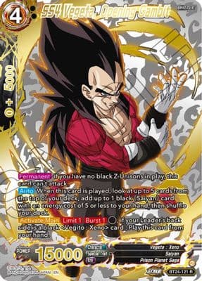 SS4 Vegeta, Opening Gambit (Collector Booster Gold)