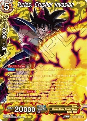 Turles, Crusher Invasion (Collector Booster Silver)