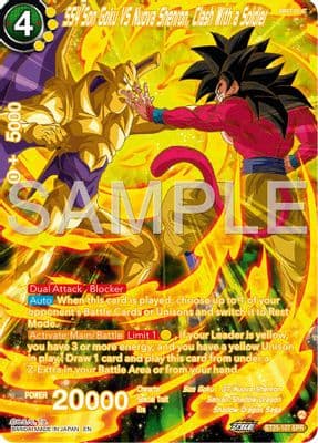 SS4 Son Goku Vs Nuova Shenron, Clash With a Soldier (SPR)