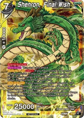 Shenron, Final Wish (Zenkai Series Tournament Pack Vol.8)