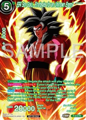 SS4 Son Goku, Strategies for an Unknown Enemy (Full Art) (Deluxe Pack 2024 Vol.2)