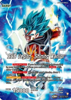 Son Goku & Vegeta // SSB Vegito, Shining Warrior