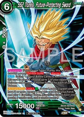 SS2 Trunks, Future-Protecting Sword (Zenkai Series Tournament Pack Vol.9)