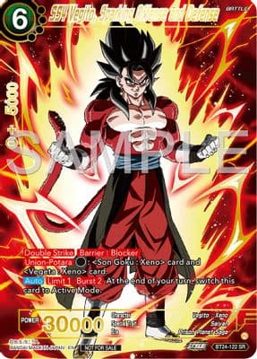 SS4 Vegito, Sparking Offense and Defense (Championship 2024 Finals Pack) (Gold Stamped)