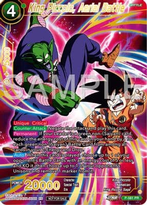King Piccolo, Aerial Battle (Championship 2024 Finals Pack) (Gold Stamped)