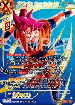 SSG Son Goku, Crimson Guardian Deity (Championship 2024 Finals Zenkai Pack) (Gold Stamped)